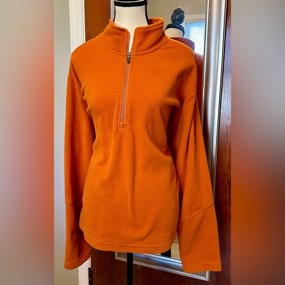 🩵Lands End 3/4 zip fleece pullover Great condition